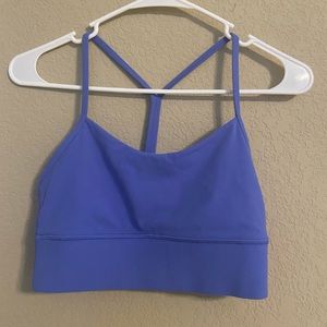 Lululemon purple thick strap sports bra